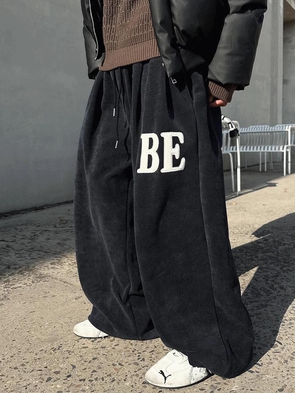 英文字運動褲 GATHER-056P