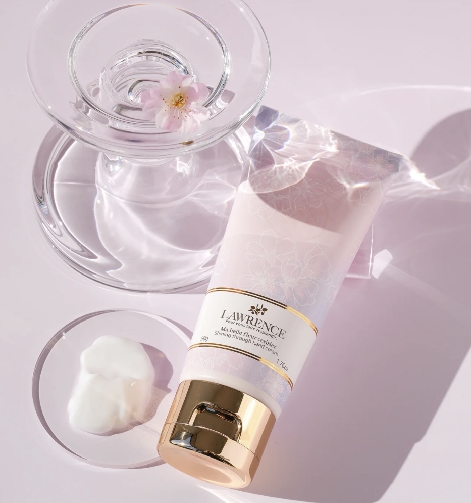 【期間限定】Lawrence 閃耀光潤護手霜 櫻花香 50g 9147 TK260109