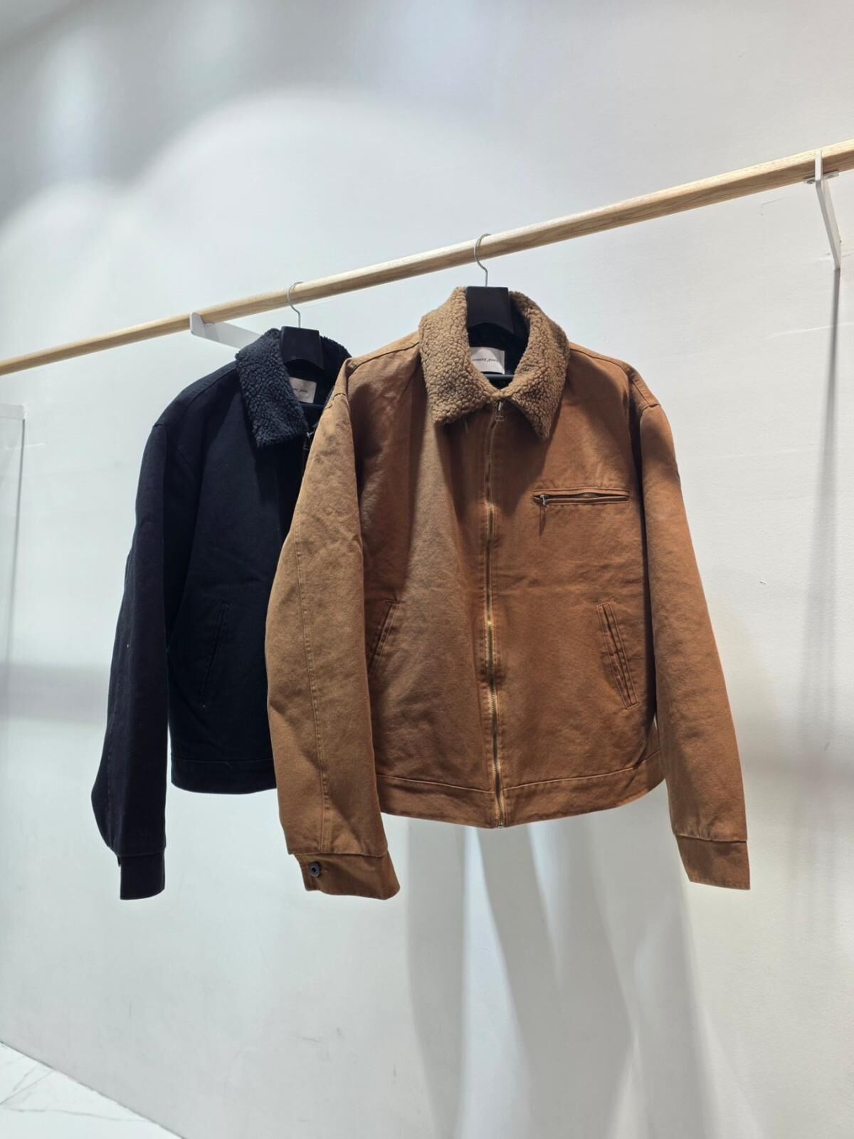 毛毛領拉鍊外套(薄夾棉) C_y-141JK