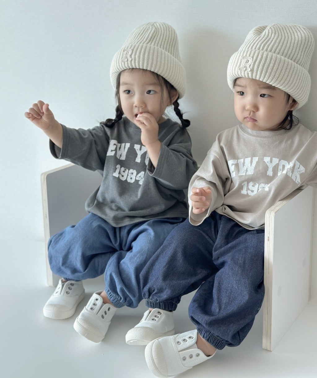 韓國🇰🇷Moran 舒適輕薄牛仔束口褲(S-XL)