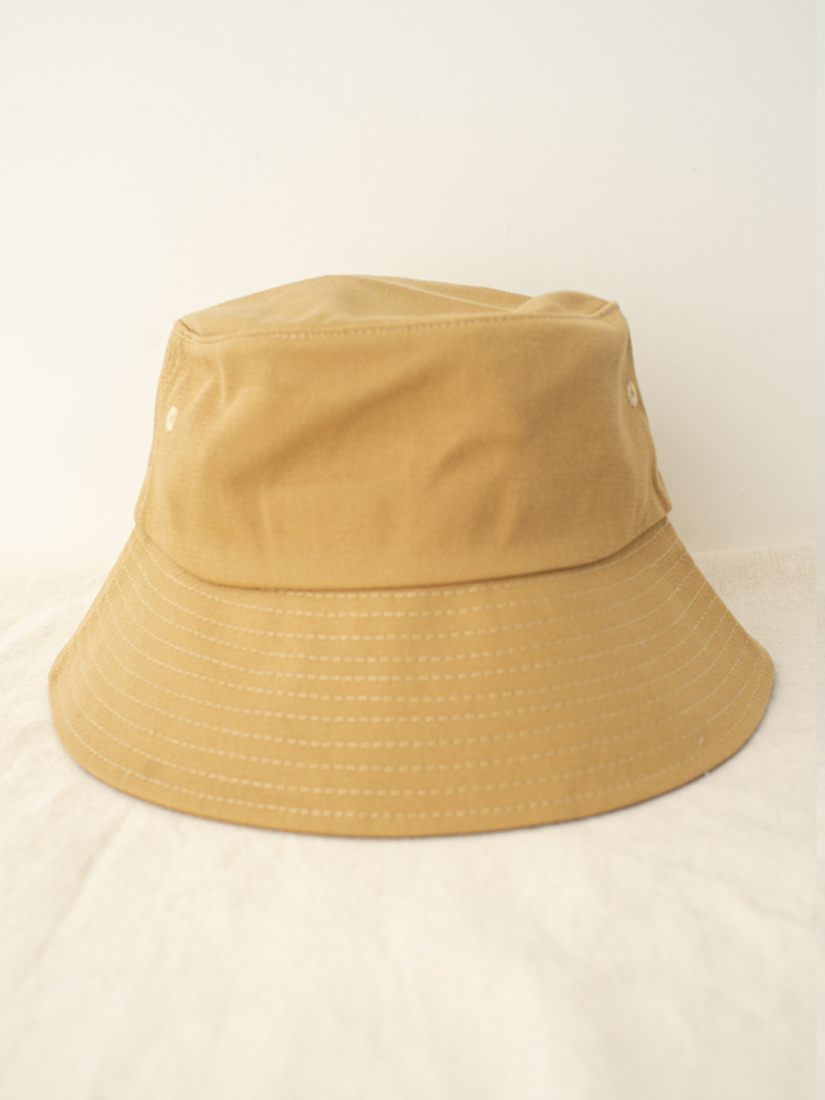 經典素色斜紋漁夫帽