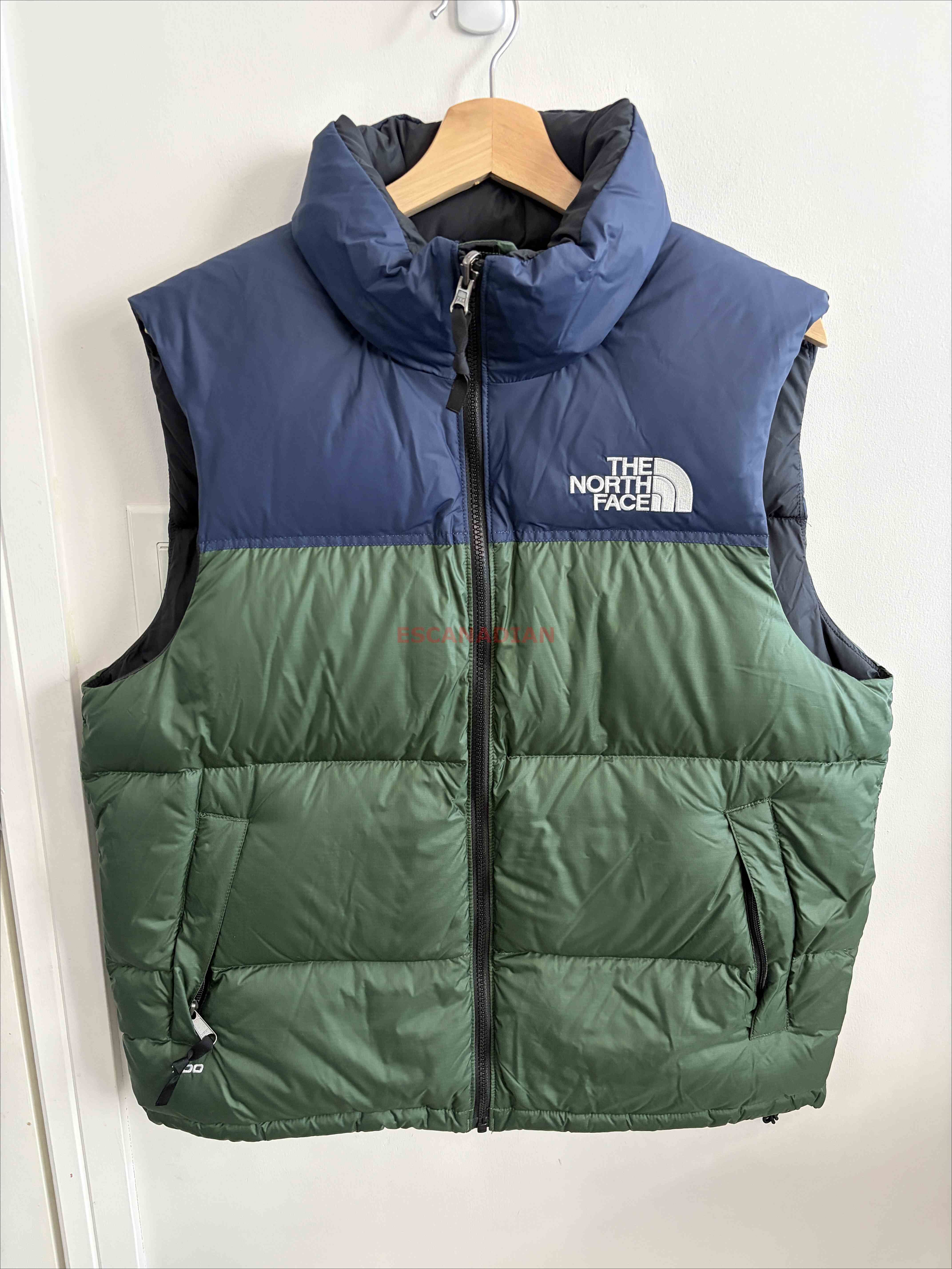 THE NORTH FACE 男大人 96系列 700蓬鬆羽絨 防潑水 刺繡標 背心 (有可收納帽)