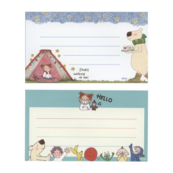 coco醬 朋友 30枚便條本｜日本Greeting Life