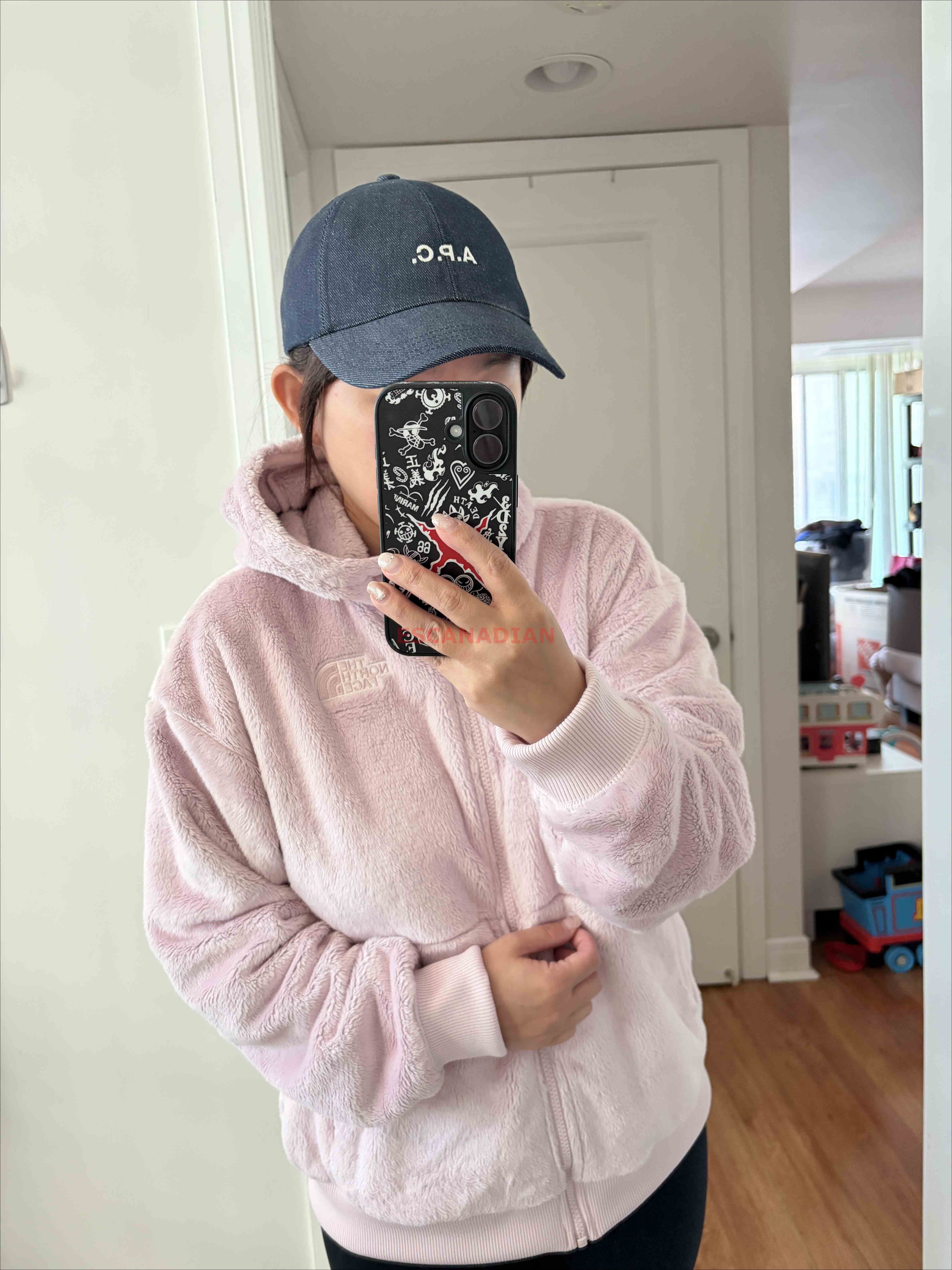 THE NORTH FACE 大童裝 超厚QQ毛 落肩 小寬版 刺繡小標 連帽外套