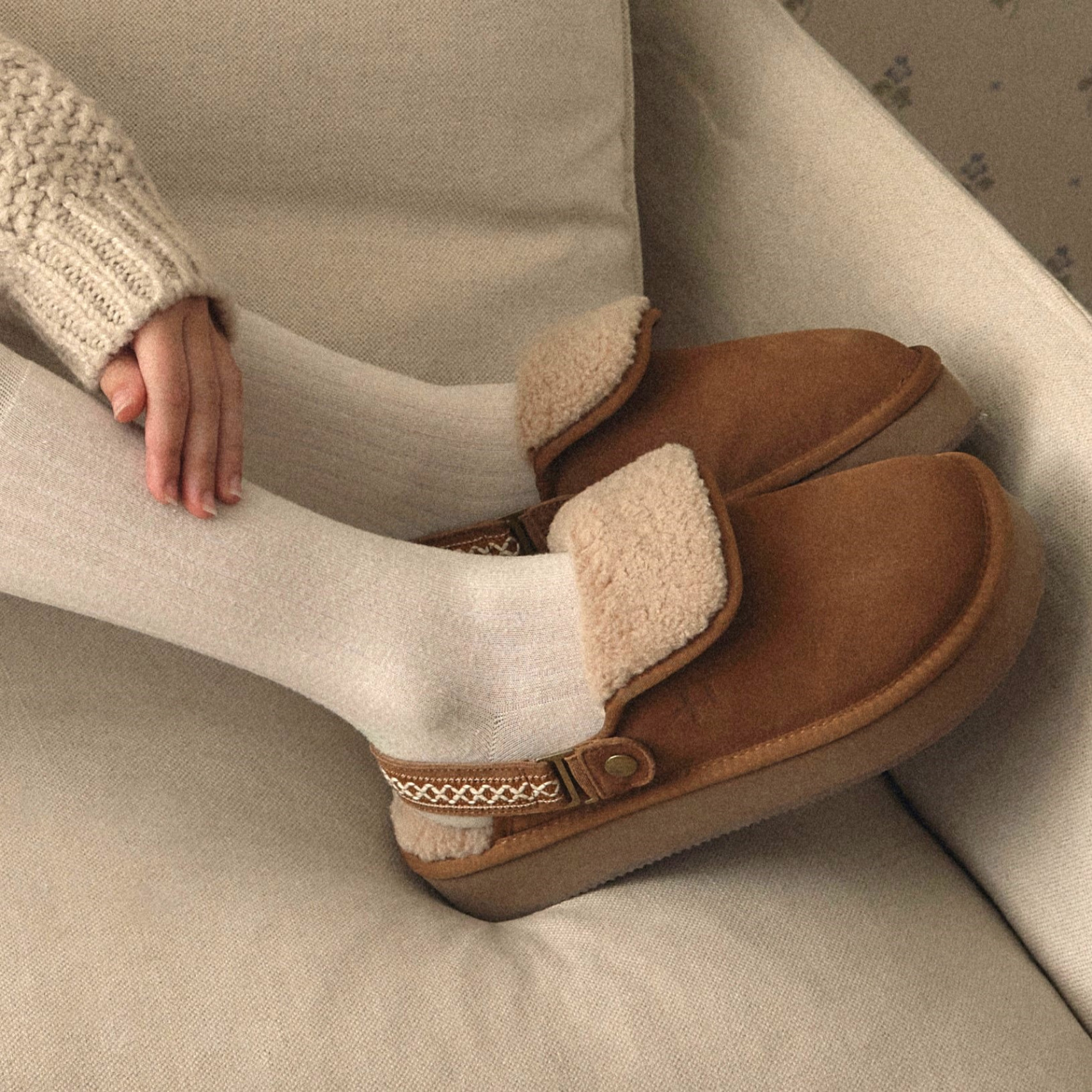 韓國限定｜OTZ Ballony Platform Banding Slides (3 Colours)