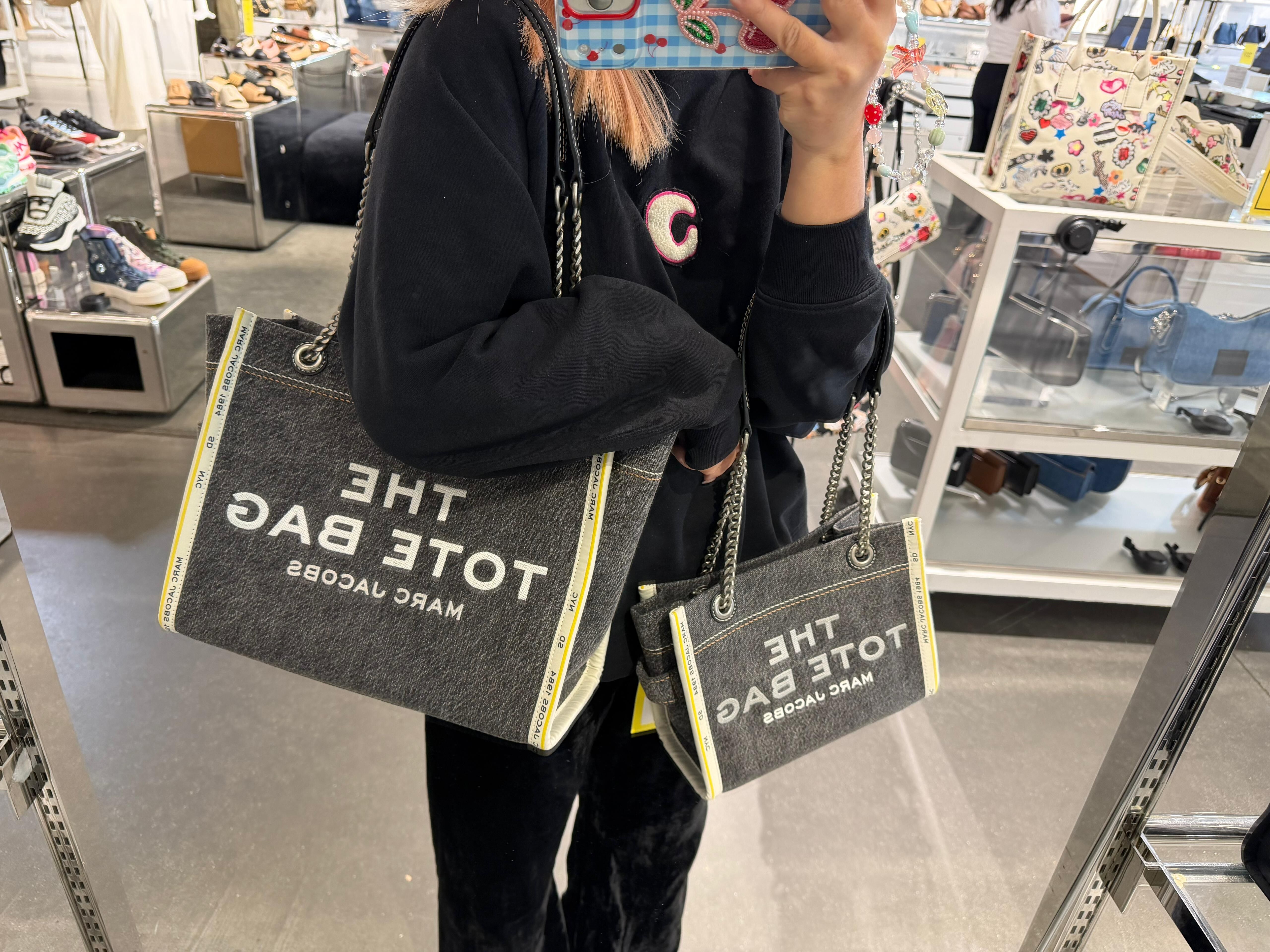 【預購】Marc Jacobs H010952 小號牛仔系列TOTE