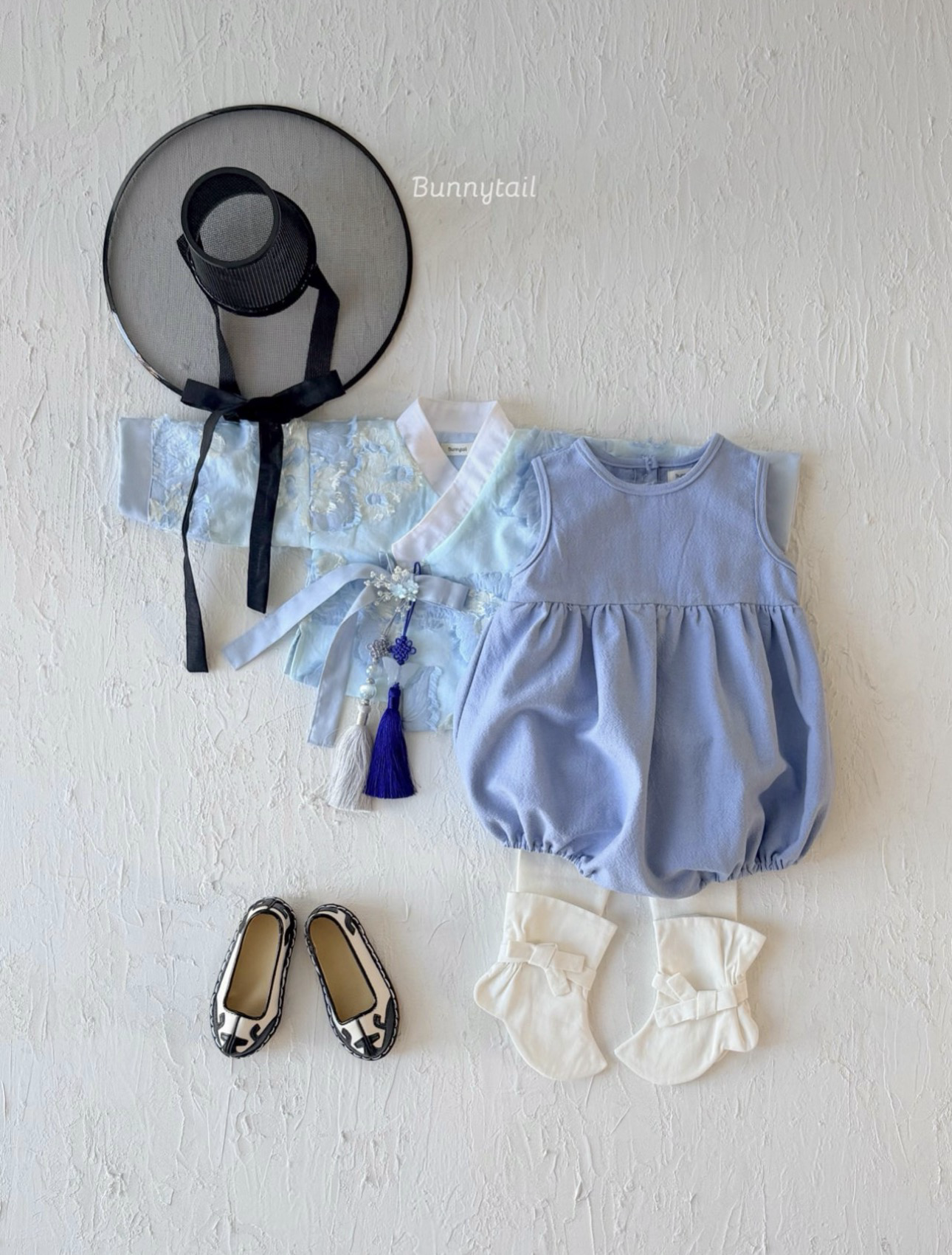 Bunnytail Momo Boys Bebe Set（With Bonnet）