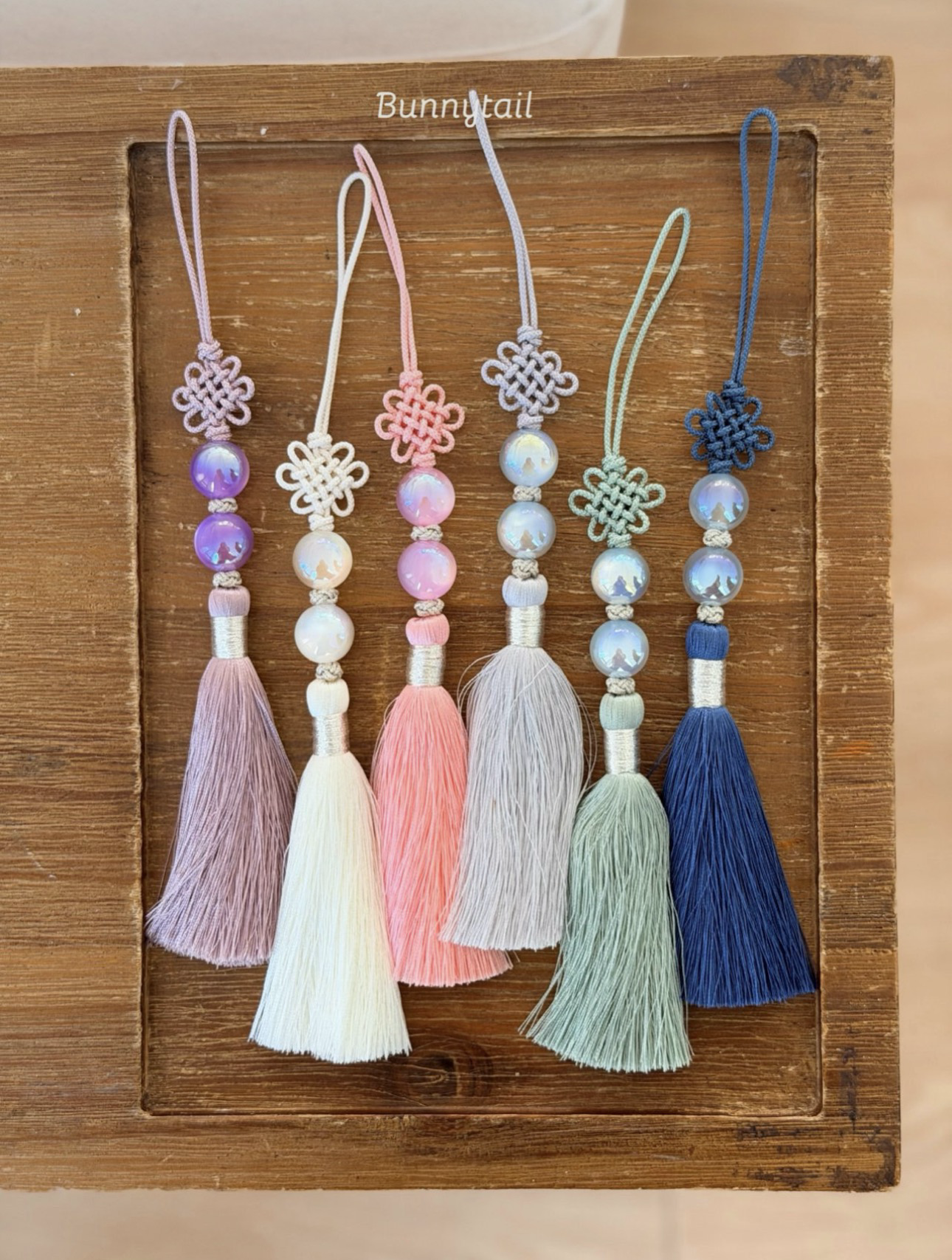 Bunnytail Momo Crystal Norigae