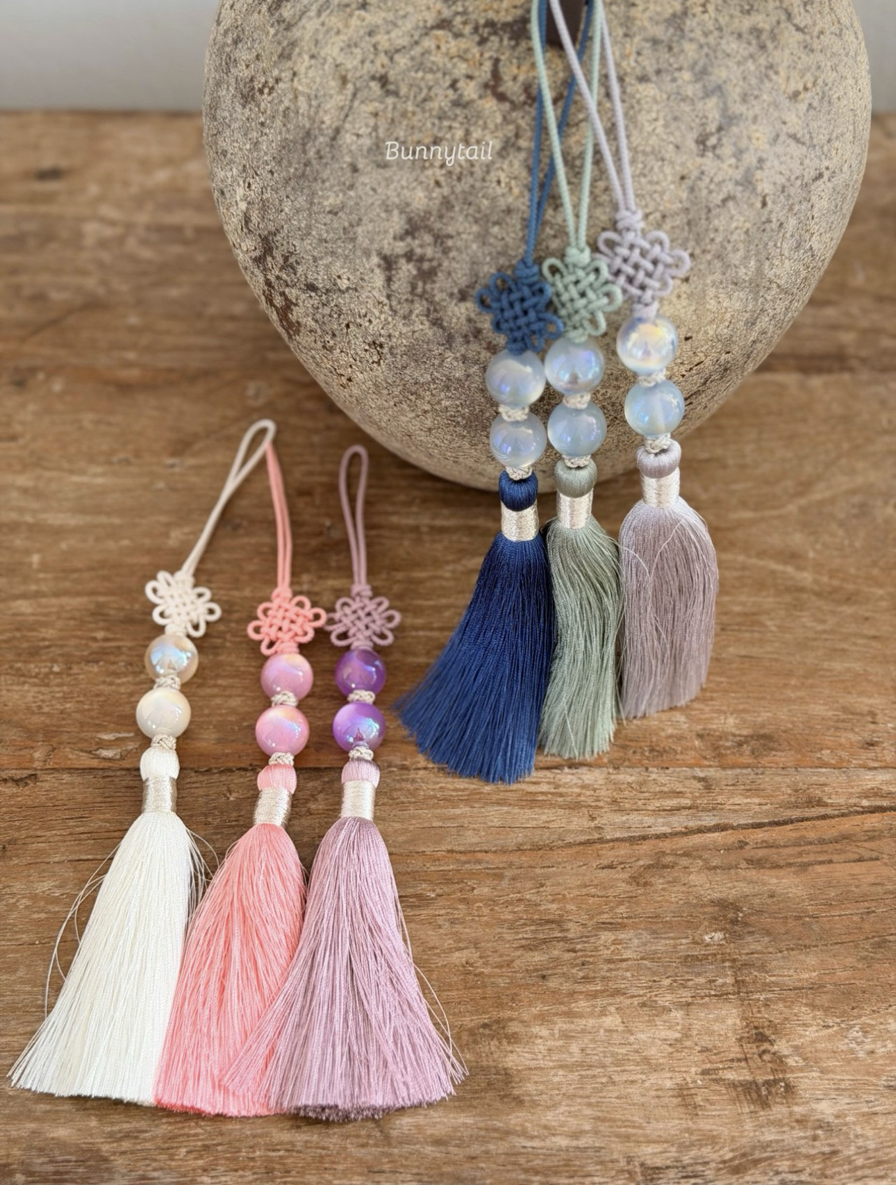 Bunnytail Momo Crystal Norigae