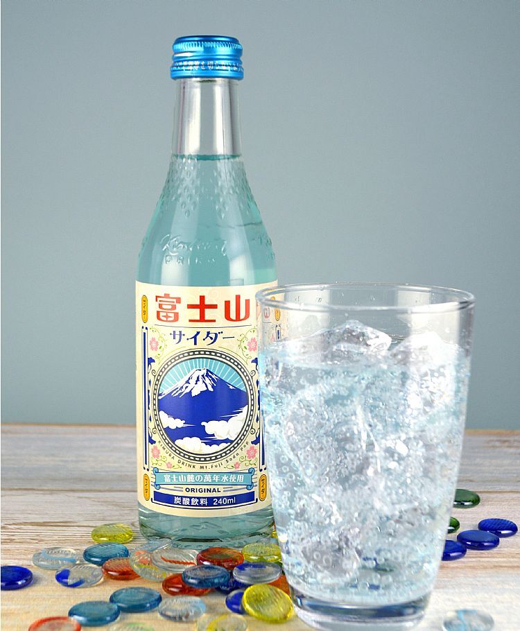 【6支優惠】富士山梳打汽水 240ml 日本直送 此日期前最佳：2026/7/25