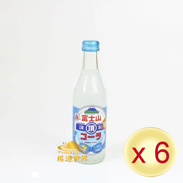 【6支優惠】富士山山頂梳打汽水 240ml 日本直送 此日期前最佳：2026/8/31