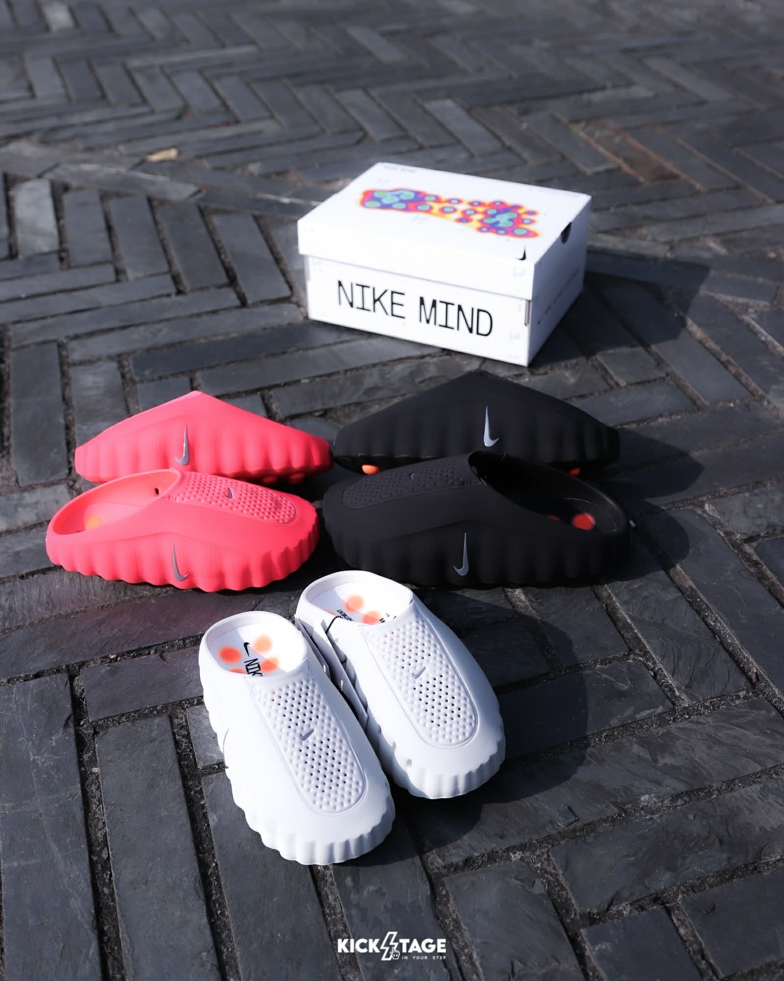 限量商品，不退換〈門市現貨〉男女鞋 NIKE MIND 001 黑 灰 白 紅 科技 休閒 運動 賽前 穆勒鞋 拖鞋【HQ4307】【HQ4309】REJUVEN8