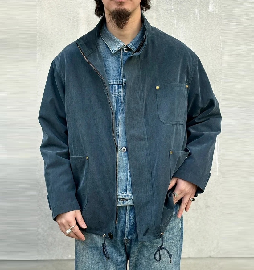 A.PRESSE 2026 COTTON SILK YACHT JACKET (26SAP-01-32) - PRE ORDER ITEM (預訂中)