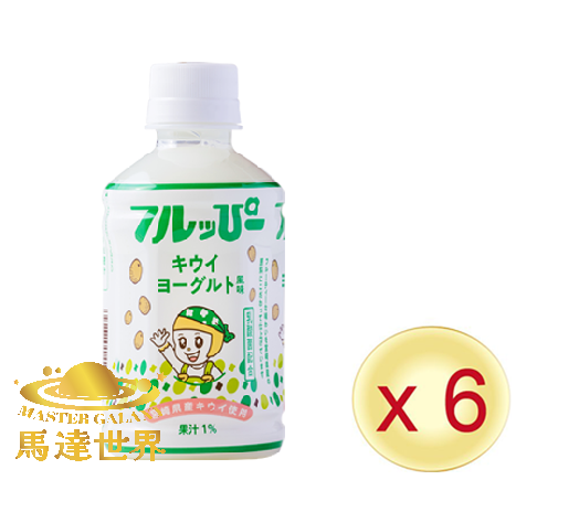 【6支裝】宮崎縣產奇異果乳酪飲品 240ml 此日期前最佳：2026/5/18