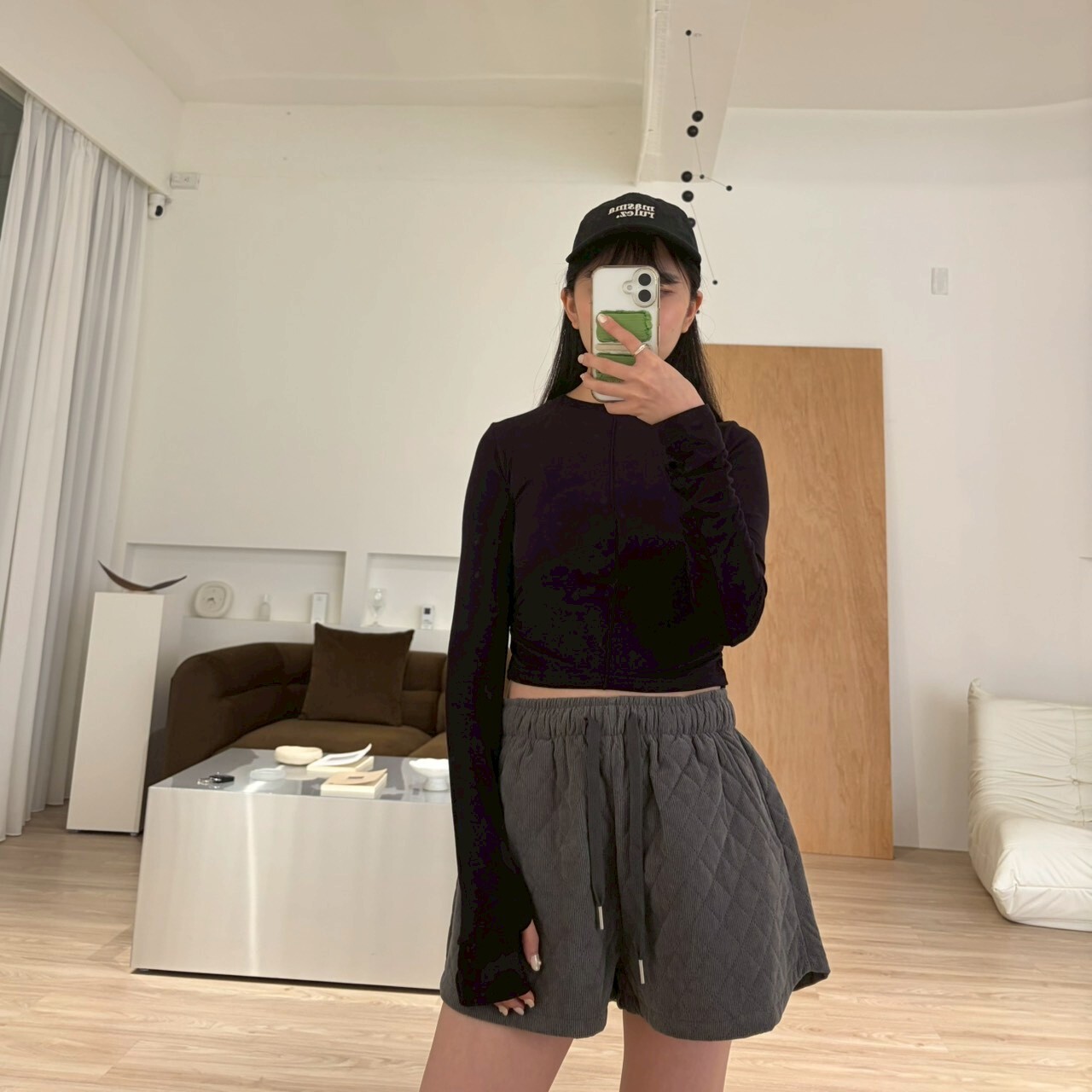 日常鋪棉短褲(2色)