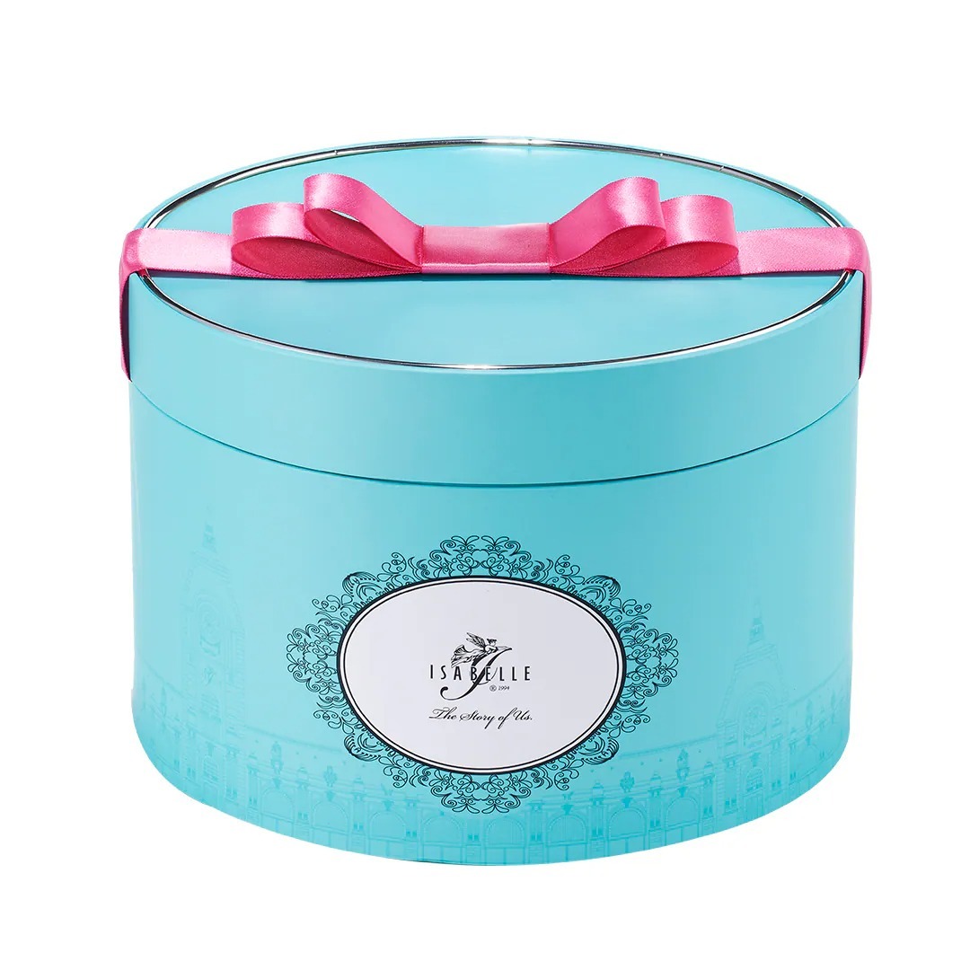 Isabelle曲奇 Tiffany Love (Supreme)曲奇禮盒 "愛的故事 (雙層)" (58件裝) [#IS009]