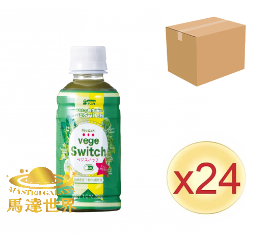 【原箱24支裝】宮崎縣產蔬菜果汁飲品 200ml 此日期前最佳：2026/3/26