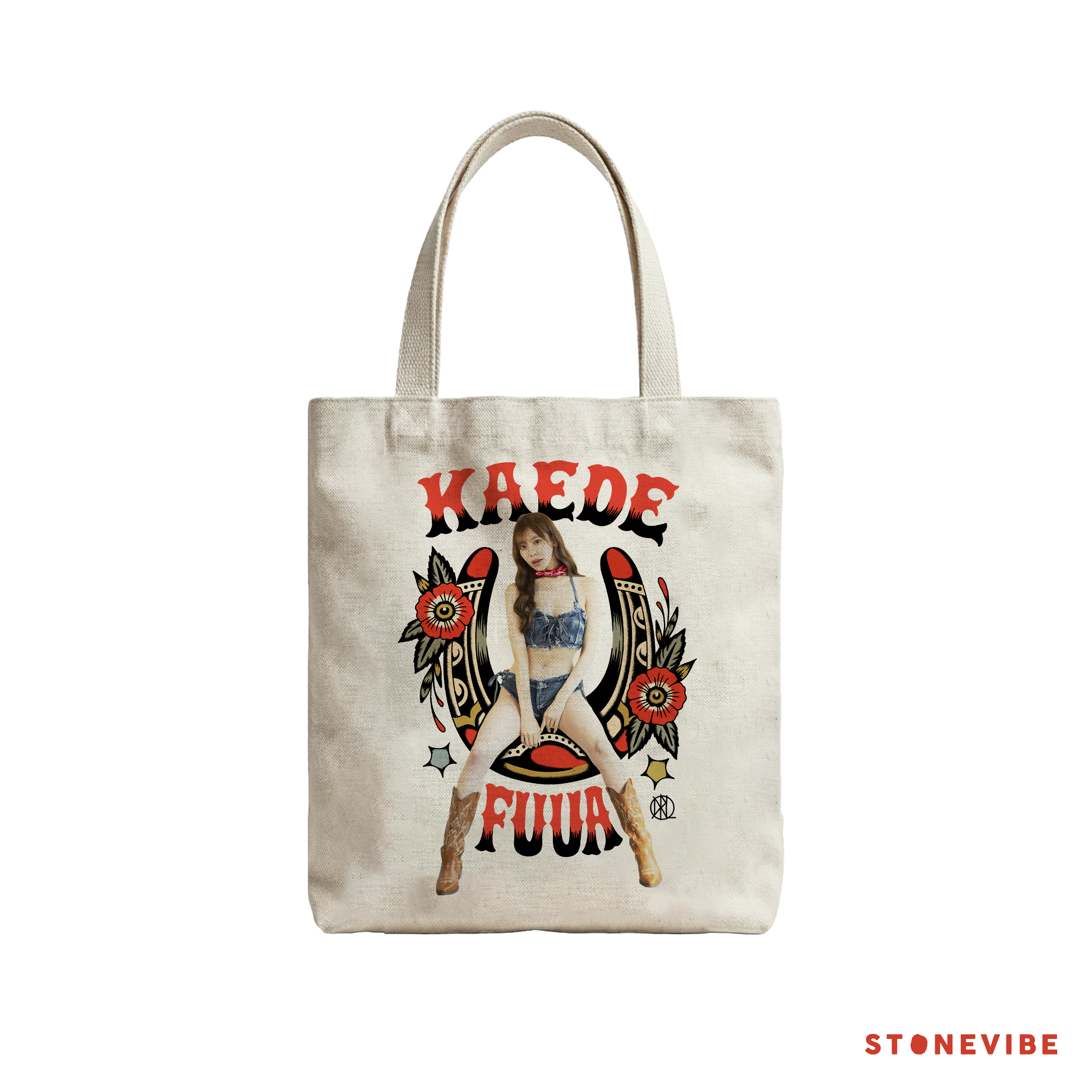 [限定商品] 1 FEB - STONEVIBE x DAVE & QUEENIE's TATTOO ART - EXCLSUIVE MERCHANDISE - TOTE BAG