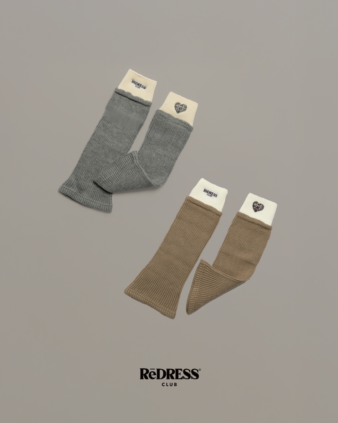 RēDRESS CLUB Logo Layered Socks