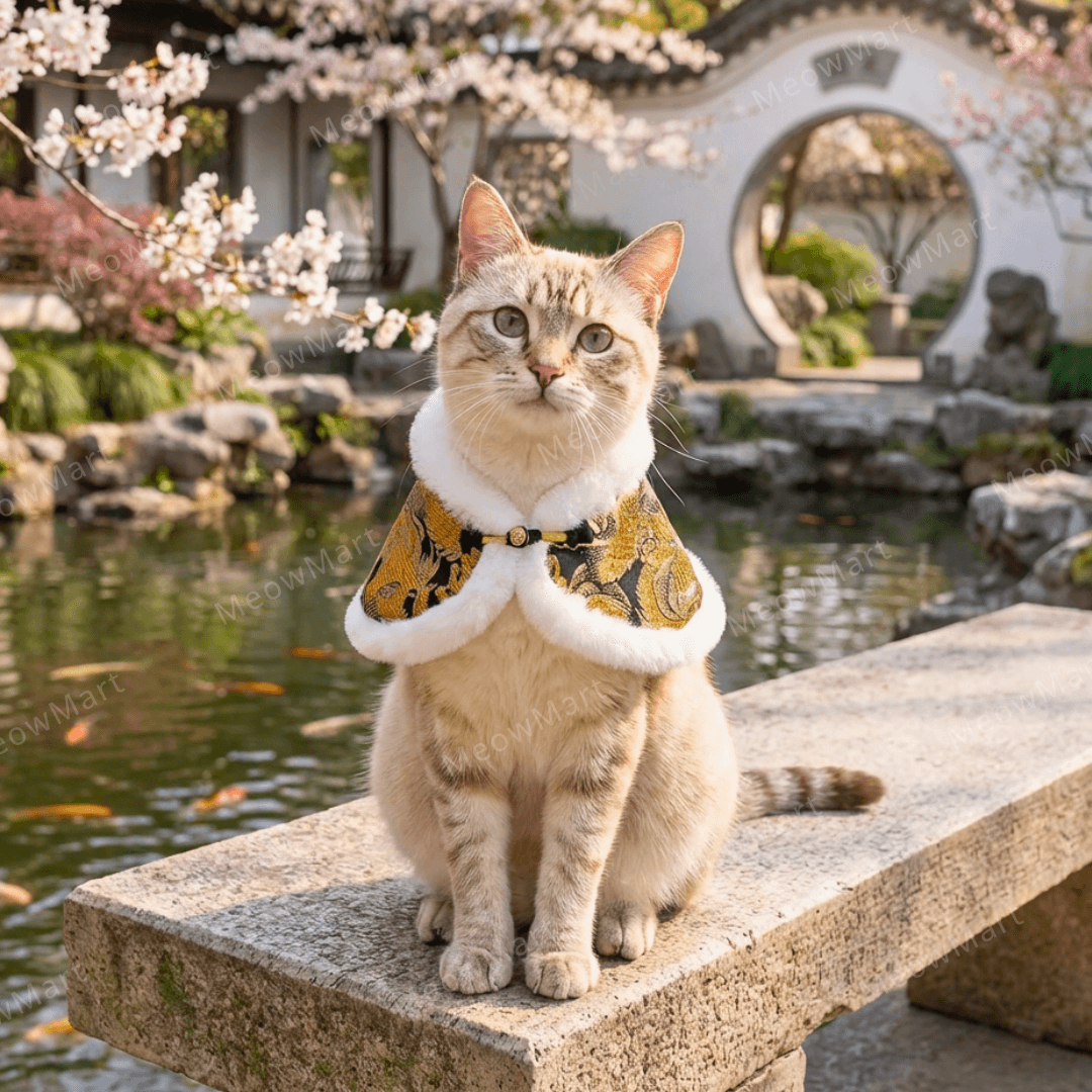 雪絨刺繡賀年披肩