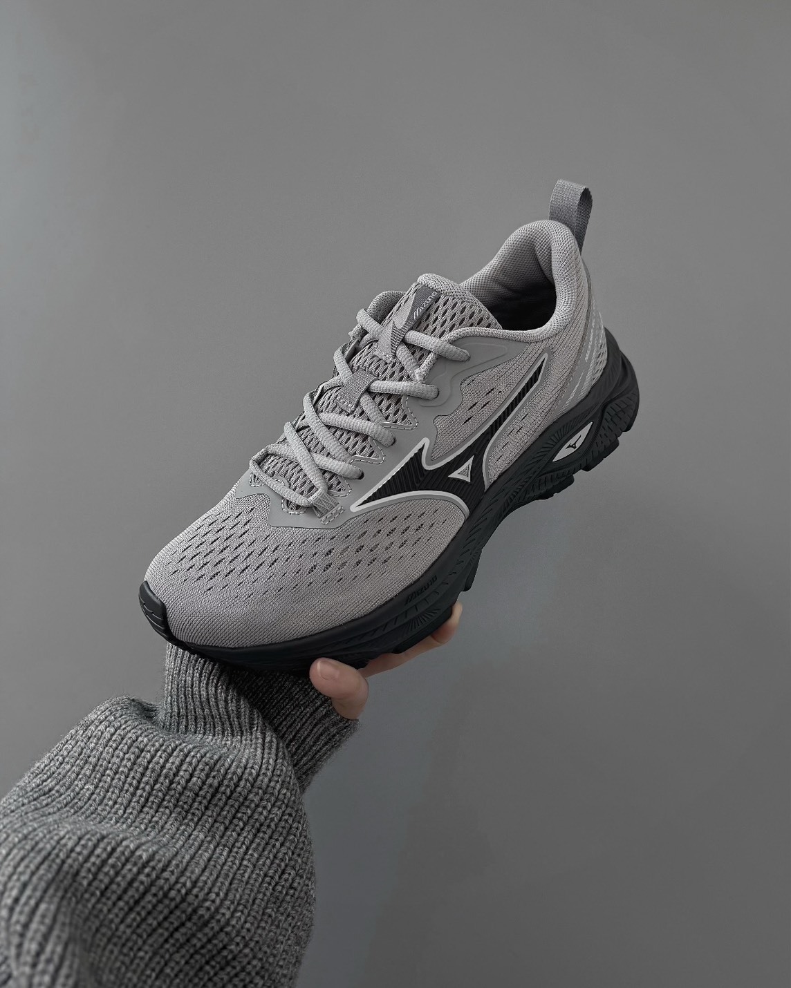 <健人必備>MIZUNO RC LITE 透氣 機能 高效緩震 格雷灰