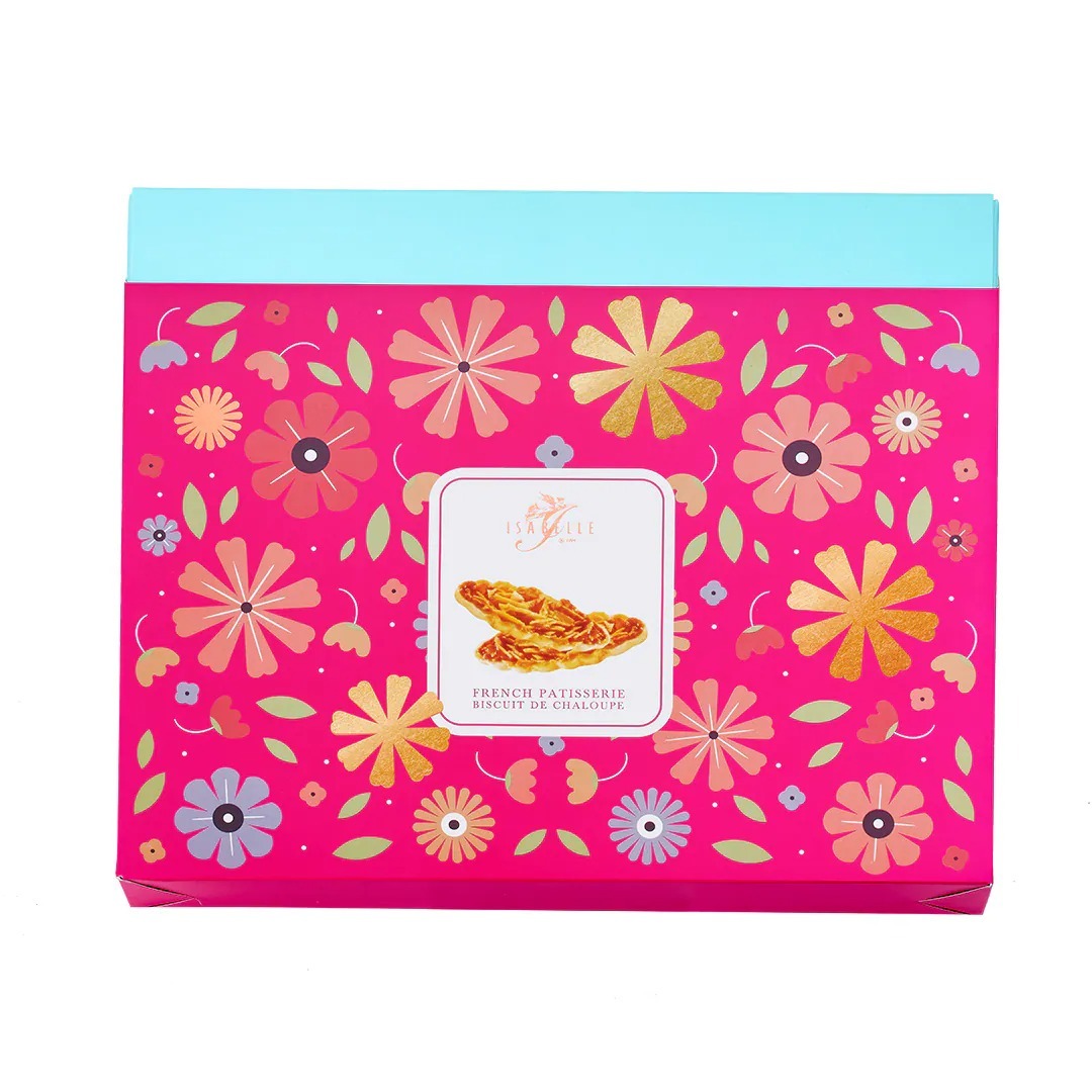 Isabelle曲奇 ISA Biscuit De Chaloupe曲奇禮盒 "ISA焦糖杏仁船禮盒" (14件裝) [#IS018]
