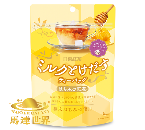 MILK MELTING 蜂蜜奶茶茶包 (4茶包/包) 日本直送 此日期前最佳：2027/2