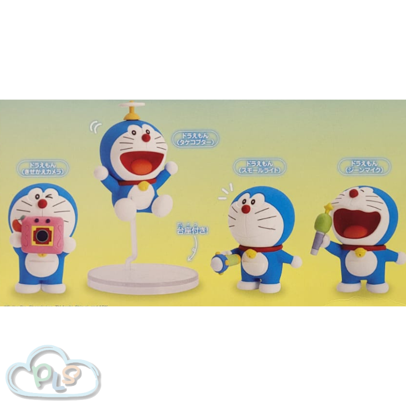 現貨 手辦扭蛋 4pcs/set 多啦A夢秘密道具套裝系列 #21605