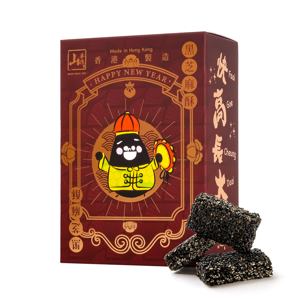 山手作黑芝麻酥(150克)