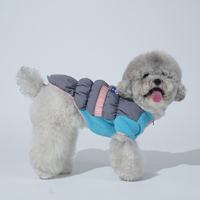 puppygallery｜外出壓紋外套 2.0 灰