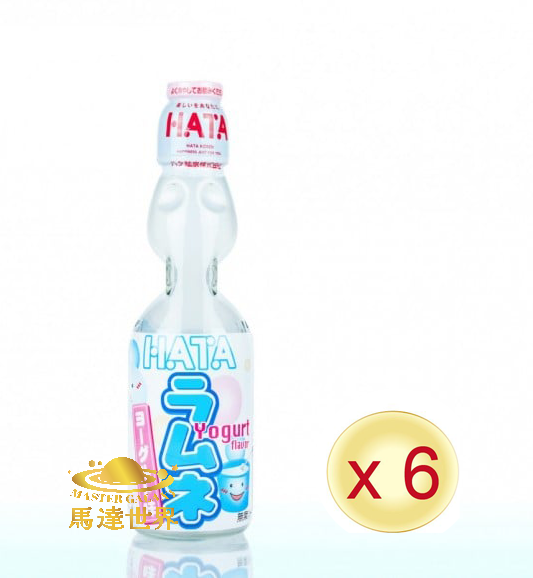 【6支裝】乳酪味瓶裝波子汽水 200ml 日本直送 此日期前最佳：2026/12