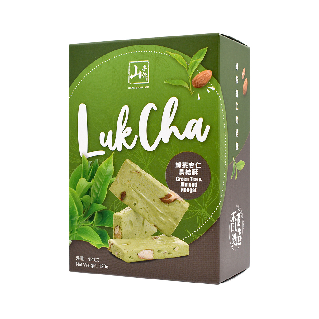 山手作綠茶杏仁鳥結酥 (120克)