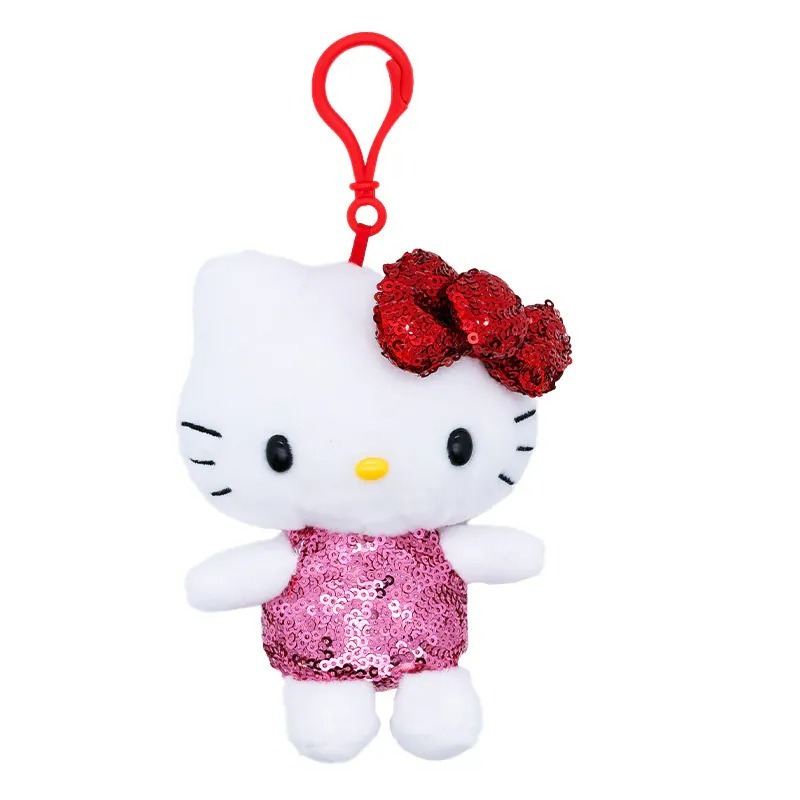 美版 Sanrio 閃閃珠片系列 - 公仔匙扣