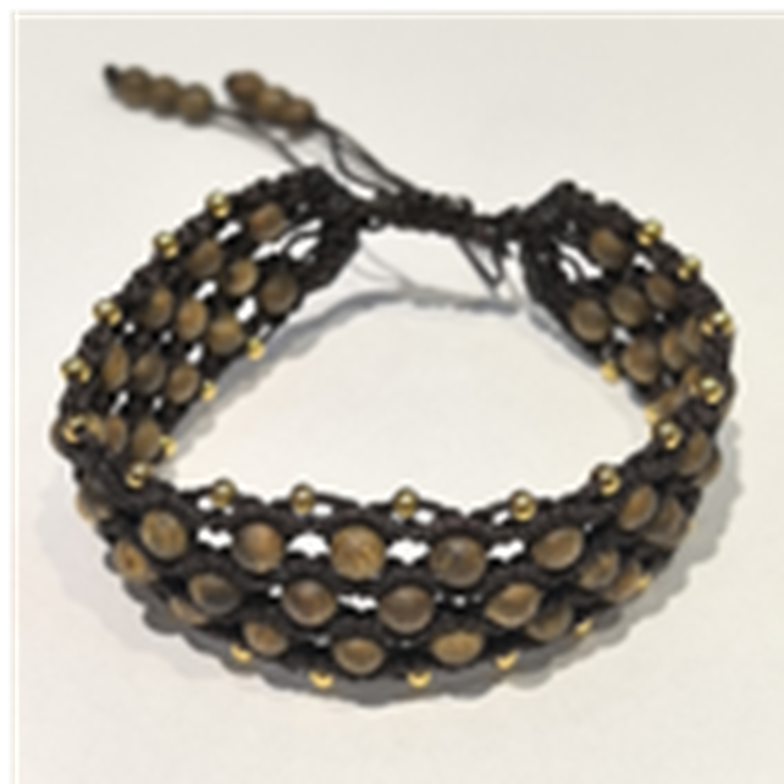 TH068 綠棋編織手鏈