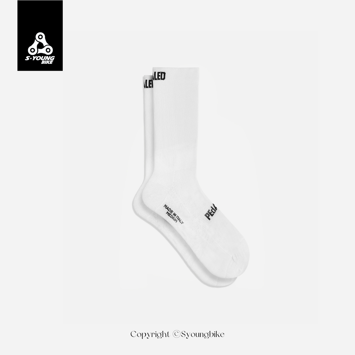 【PEdALED】Element Sock 車襪 / White 經典白