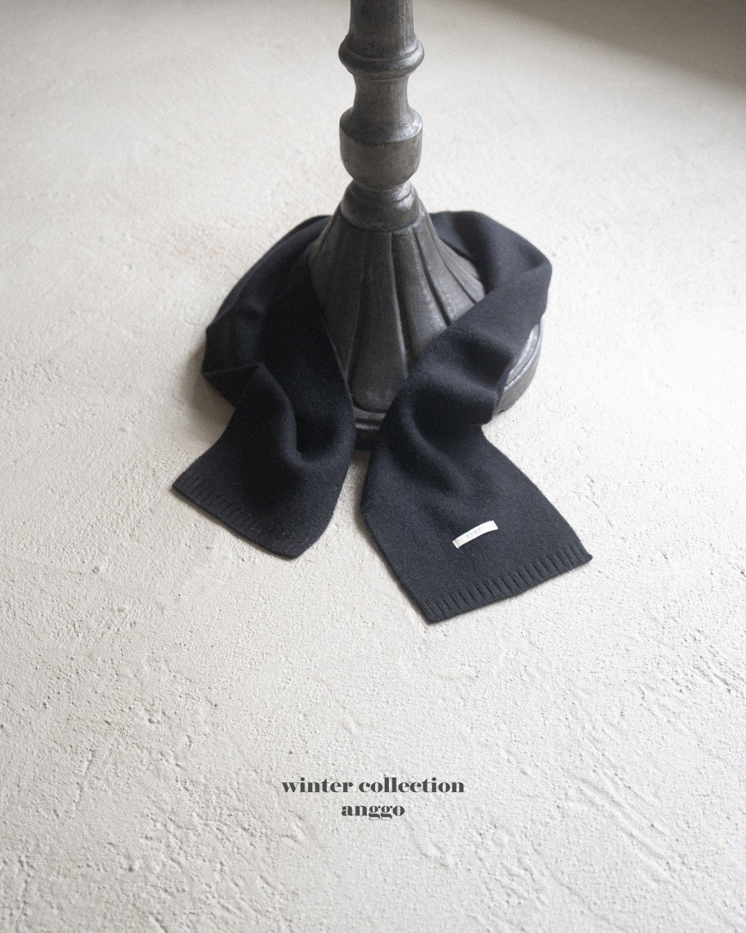 調色盤保暖圍巾