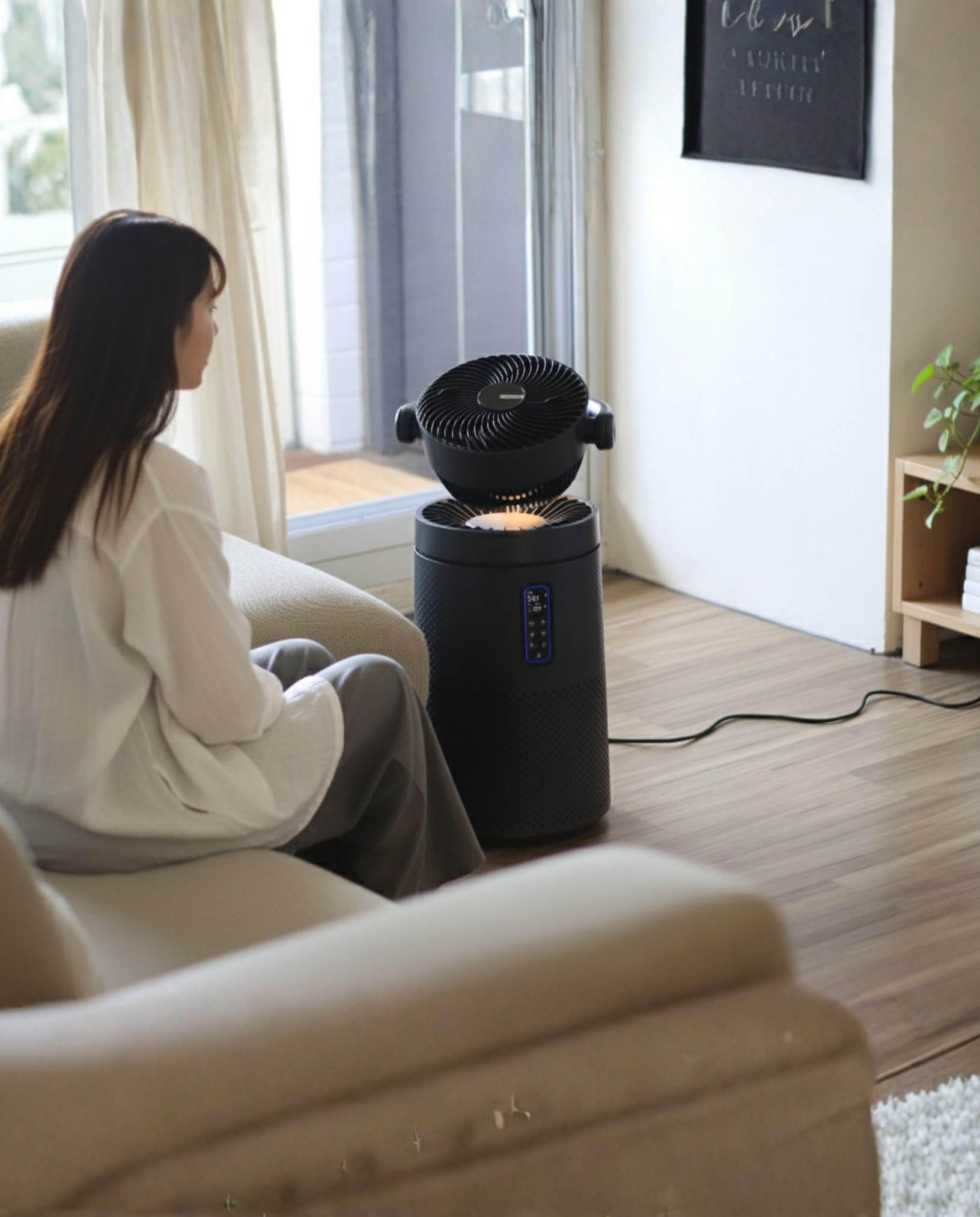 [月付型出租方案] CHIMEI 奇美 | 黑曜淨空氣清淨循環機 AP-09FRC2