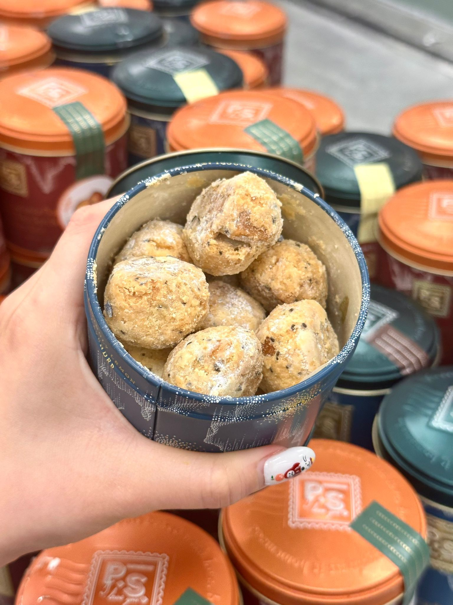 檸檬薰衣草曲奇波波