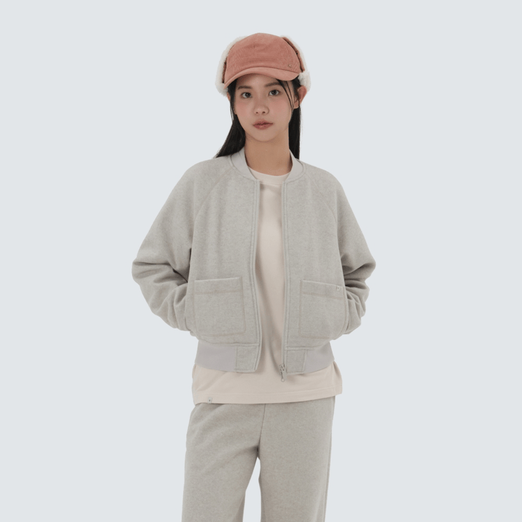 Snow Peak｜Essential Wool Women's Varsity Jacket [2 colors]