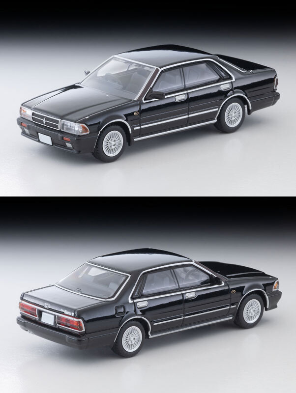 預訂:1/64 TOMYTEC LV-N368a Nissan Cedric HT V20 Twin Cam Turbo Gran Turismo Black SV 90 (337881)