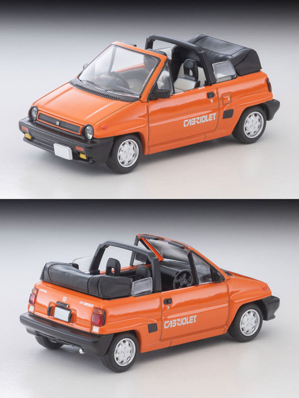 預訂:1/64 TOMYTEC LV-N262c Honda City Cabriolet (Orange) 84 (332961)