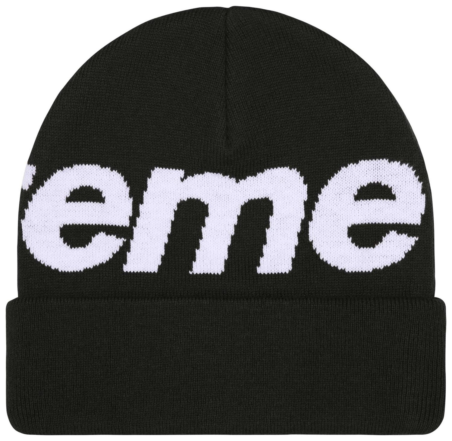 2025AW Supreme Big Logo Beanie 大LOGO 帽子 毛帽 現貨 FW25BN24