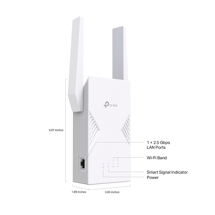 TP-Link RE235BE BE3600 雙頻 Wi-Fi 7 訊號延伸器