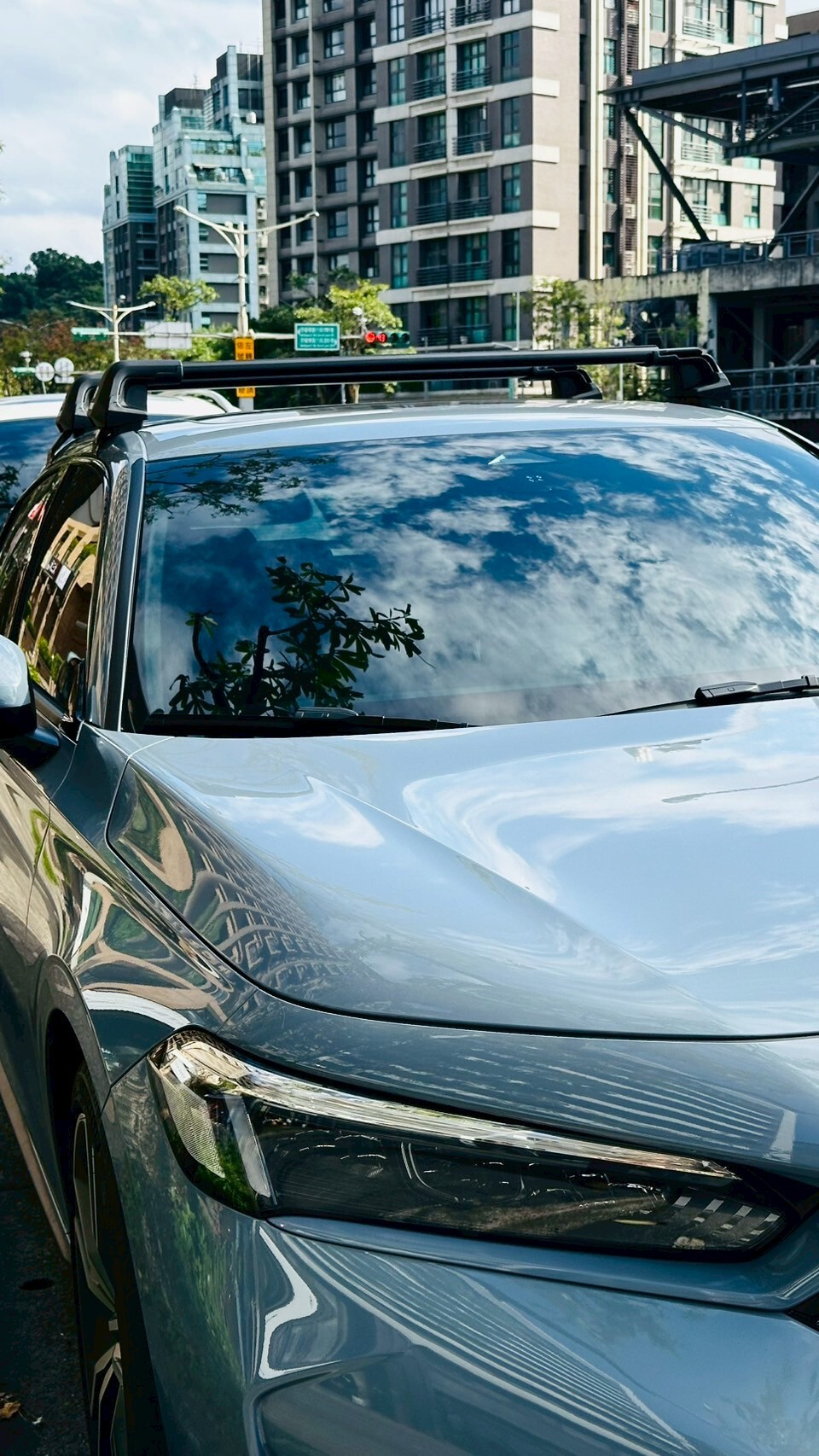 thule-7205 無凸款靜音車頂架 (Honda Civic 2024)