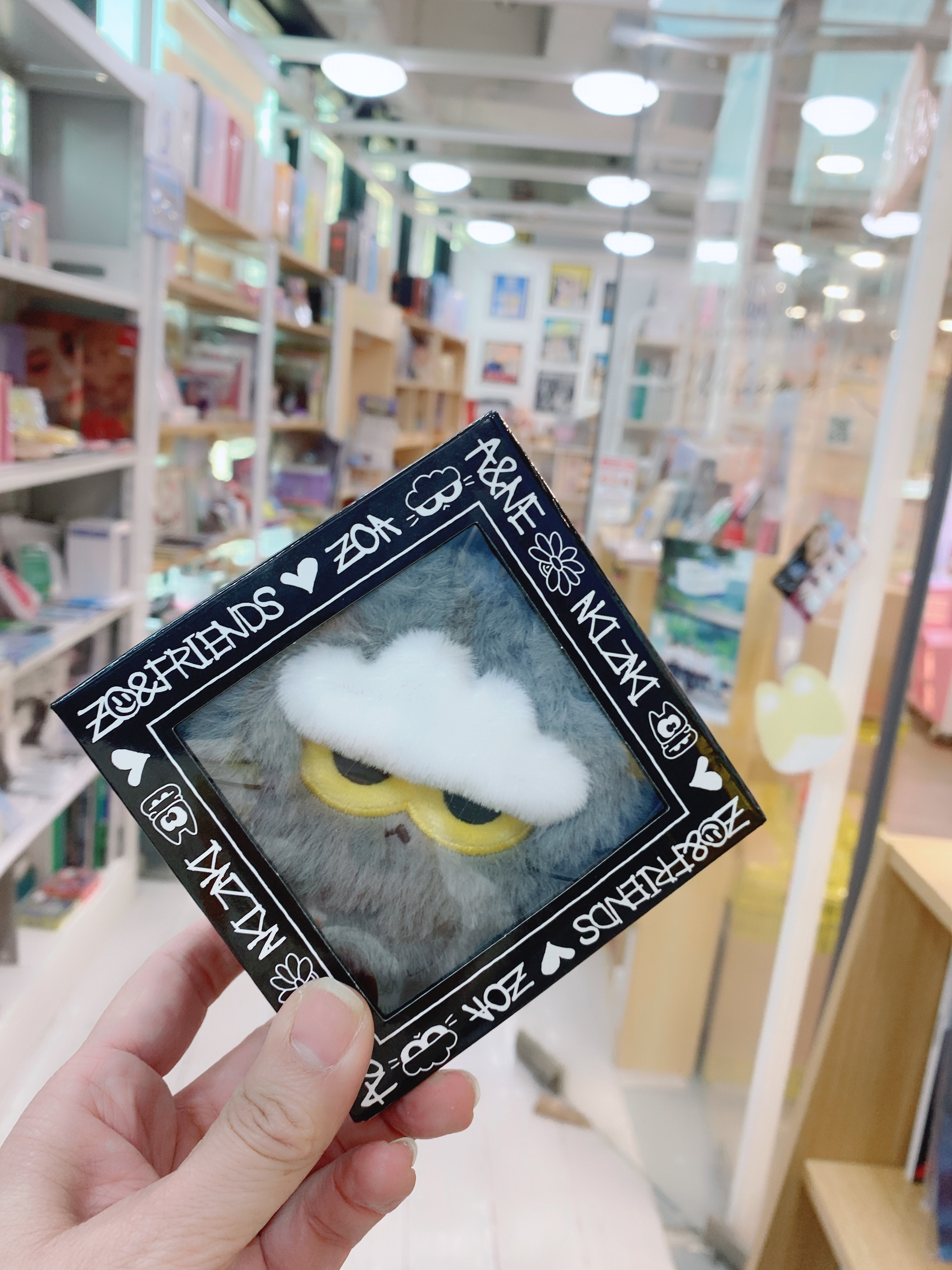 ZOA&FRIENDS BASIC 2ND Face Pouch Keyring