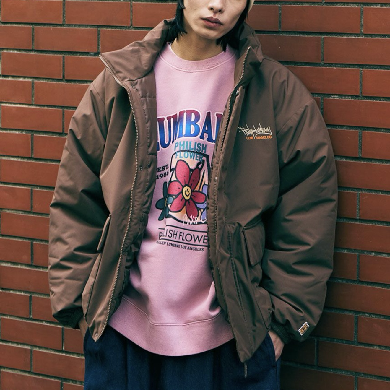 Philip Lumbang JP Windproof Padded Stand Jacket