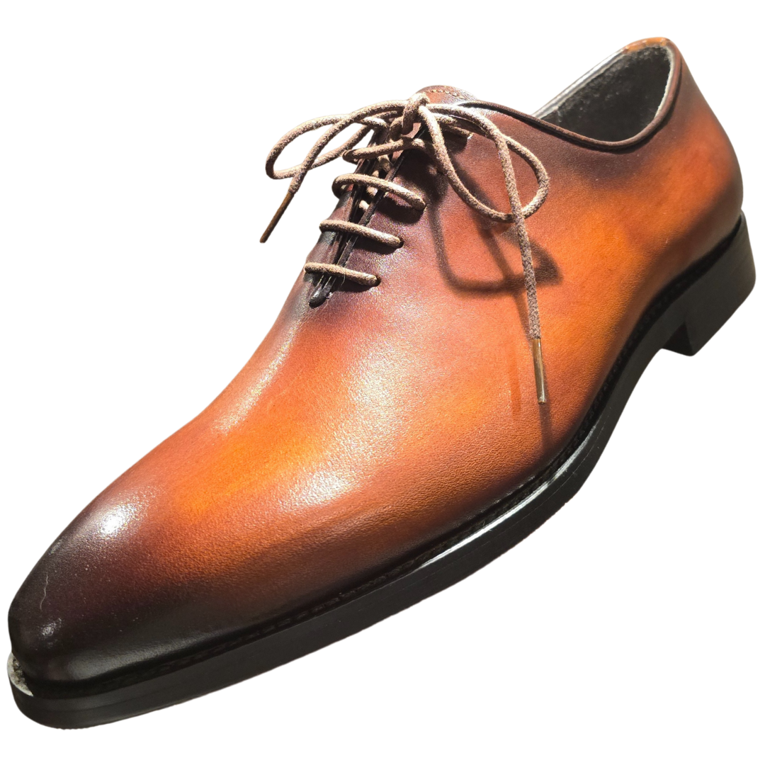 Revic 男裝皮鞋 | OF-46 | 啡色全裁牛津皮鞋