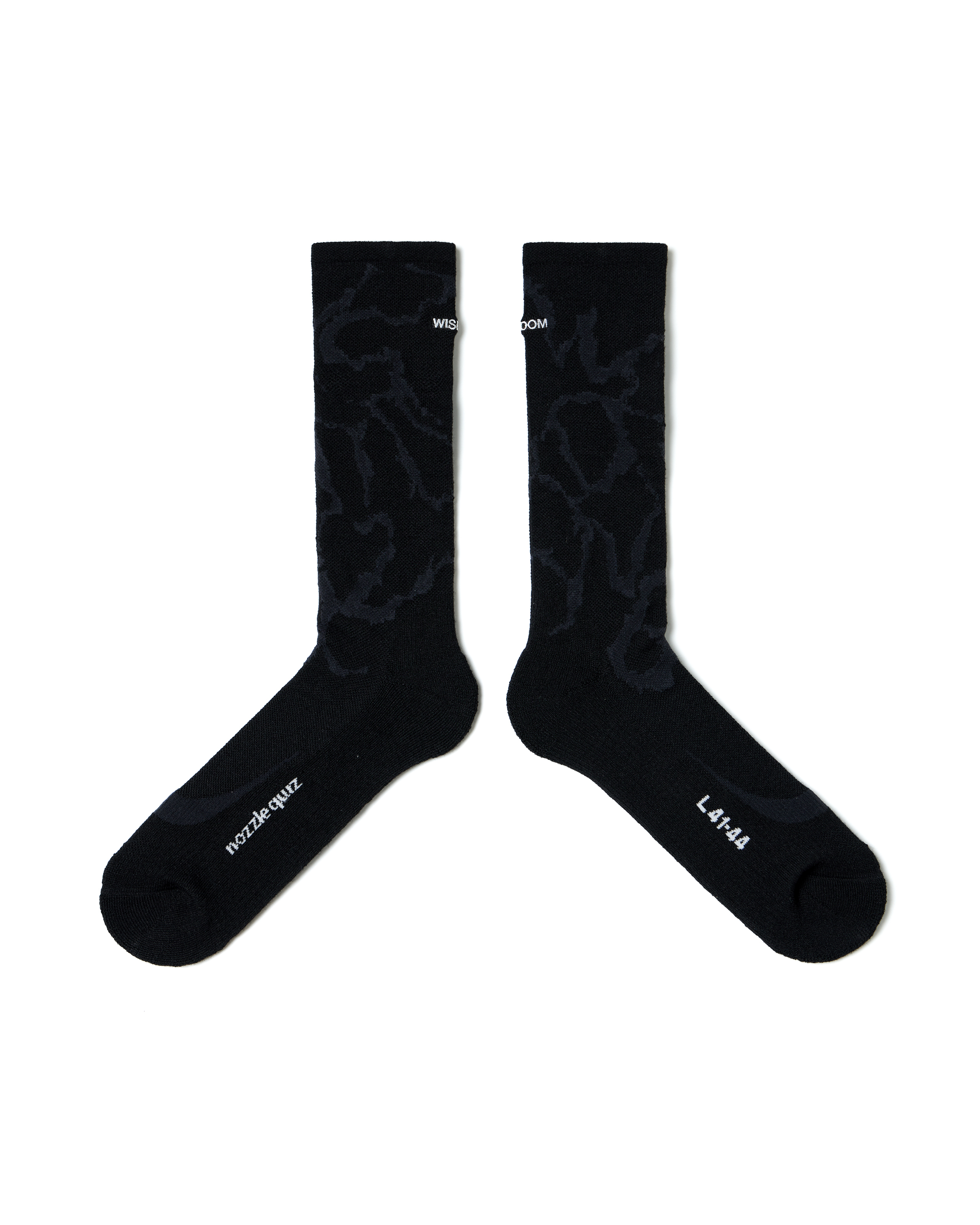 [nozzle quiz] WISDOM x nozzle quiz Graphic Socks
