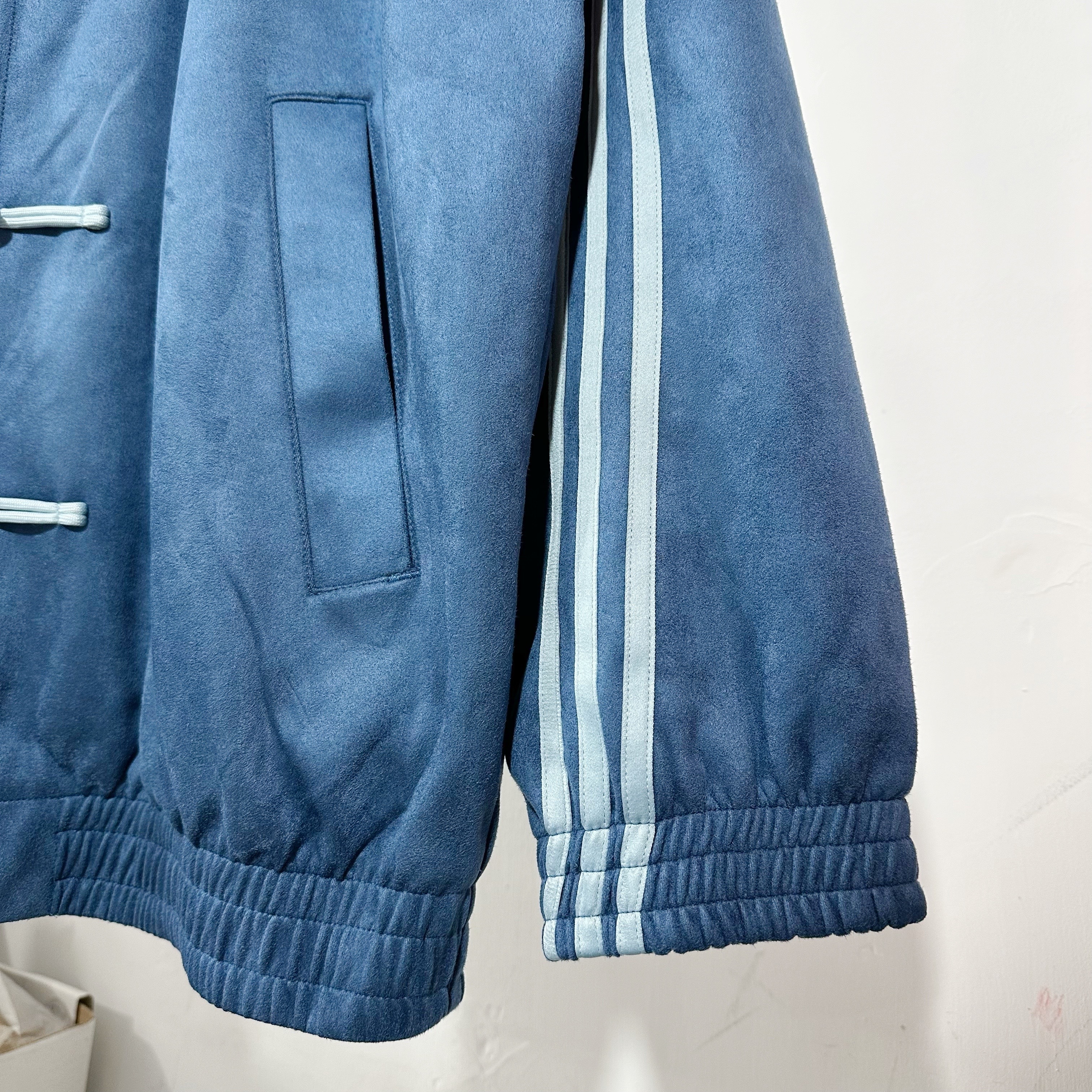 ADIDAS Originals CTT 3.1 Soft Jacket立領中國風Color：FW25藍色（
