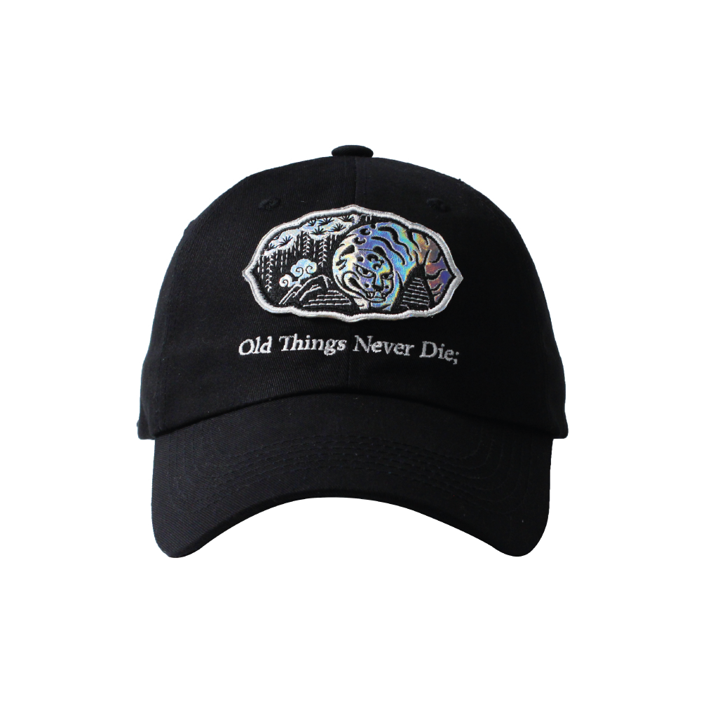 Old Things Never Die [TIGER] KNOT CAP_BLACK
